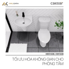 Bồn cầu 2 khối Caesar CT1338 / CTS1338