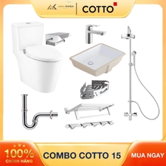 Combo thiết bị vệ sinh Cotto AK08-1