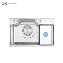 Chậu rửa bát 1 hố D&K KS7548T