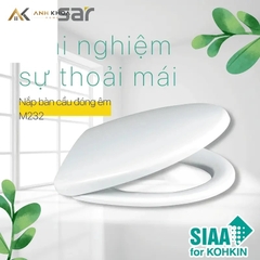 Nắp bồn cầu Caesar M232 nhựa ABS