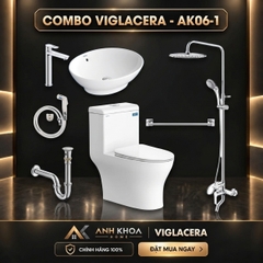 Combo thiết bị vệ sinh Viglacera AK06-1