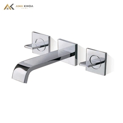 Vòi chậu nóng lạnh Roca gắn tường A5A4732C0N