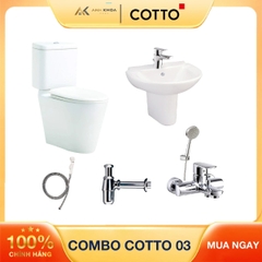 Combo thiết bị vệ sinh Cotto AK18