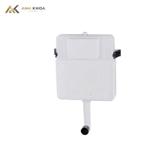 Két nước bồn cầu âm tường Bravat CD010N-ENG