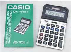 Máy tính Casio 12 số JS-120L, BH 12T