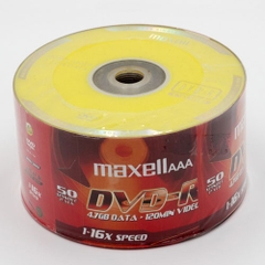 Đĩa DVD-R Maxell không vỏ nhựa
