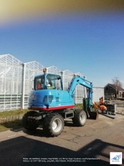 Máy xúc lốp Doosan DX55 năm 2006