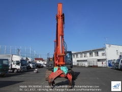 Hitachi ZX225 năm 2012 đầu khai thác gỗ Iwa Fuji GPi-50T