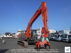 Hitachi ZX225 năm 2012 đầu khai thác gỗ Iwa Fuji GPi-50T