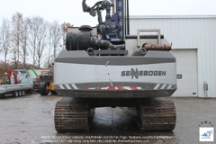 Máy khoan Sennebogen SR35T + ABI TM 12/15 Pile Driver mtd