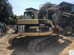 Máy khai thác gỗ CAT 313B CR đầu căt Iwa Fuji GPi-40T