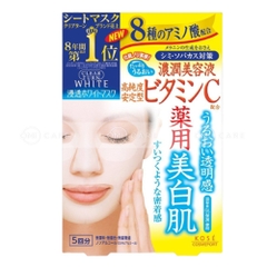 Mặt nạ dưỡng trắng da tinh chất Vitamin C Clear Turn.