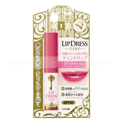 Son dưỡng môi siêu lì chống nắng màu hồng Omi lip dress tint