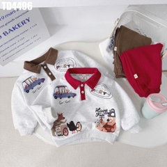 Set Áo Polo Gấu Kèm Quần