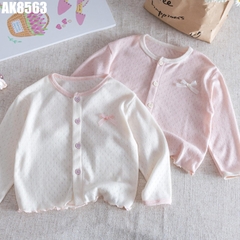 Áo Cardigan Đính Nơ