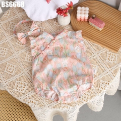 Set Body Thỏ Hoa Tulip