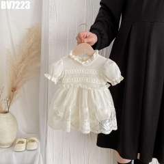 Body Viền Ngực Váy Voan Ren