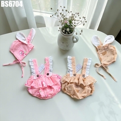 Set Áo Kèm Body Yếm Gấu