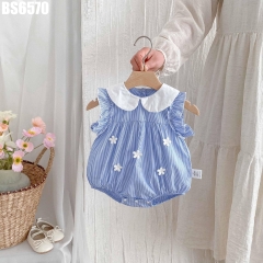 Body Sọc Cổ Tròn Hoa