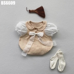 Body Tay Voan Phồng Nơ