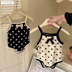 Body 2 Dây Chấm Bi