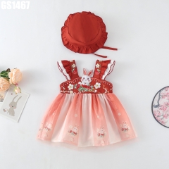 Set Váy Cánh Tiên Thỏ Kèm Nón