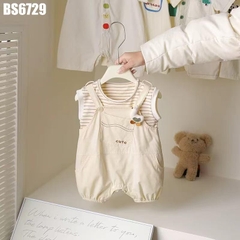 Set Áo Sọc Yếm Body