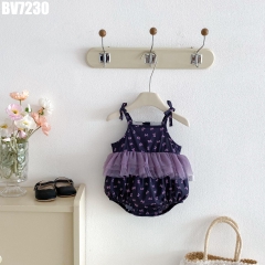 Body 2 Dây Nơ Váy Voan