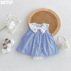 Body Váy Thủy Thủ Nơ Sọc