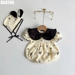Set Body Hoa Thỏ Kèm Nón