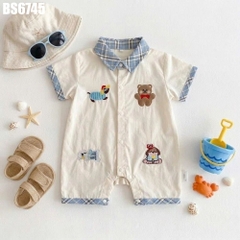 Body Đùi Thêu Động Vật