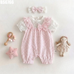 Set Áo Ren Body Đùi Hoa