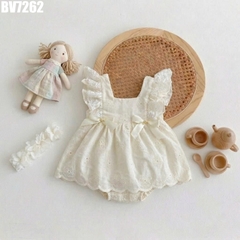 Set Body Váy Ren Hoa
