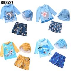 Set Đồ Món 3 Món Áo Quần Bé Trai