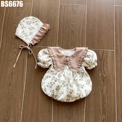 Set Body Hoa Lá Kèm Nón