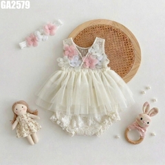 Set Áo Lưới Hoa Quần Ren
