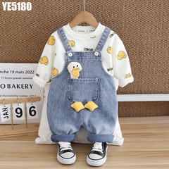 Set Áo Kèm Yếm Gấu