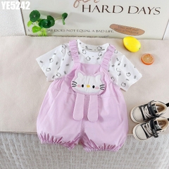 Set Áo Kèm Yếm Mèo