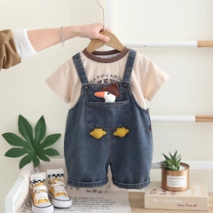 Set Áo Kèm Yếm Con Vịt