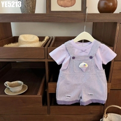 Set Áo Kèm Yếm Cây Kem