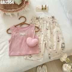 Set Áo Sát Nách Quần Kitty