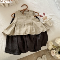 Set Áo Sát Nách Quần Ống Rộng