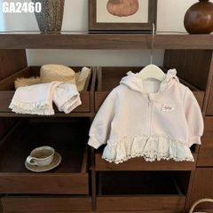 Set Áo Khoác Kèm Quần Ren