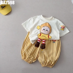 Set Áo Bé Ngôi Sao Kèm Quần