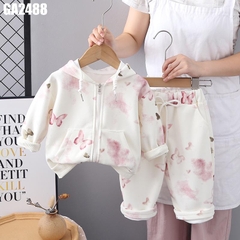 Set Áo Khoác Kèm Quần Bướm
