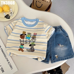 Set Áo Động Vật Kèm Quần