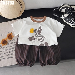 Set Áo Ngựa Quần Sọc