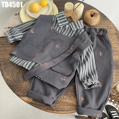 Set 3 Món Gile Kèm Quần Bướm