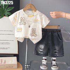 Set Áo Thỏ Dây Chuyền Kèm Quần