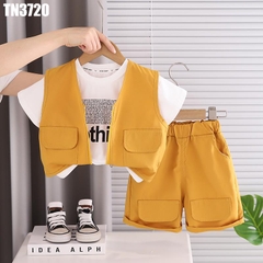 Set 3 Món Gile Dây Kéo